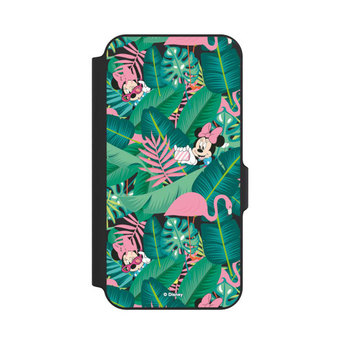 Samsung Galaxy S23 FE NIVOflip Minnie Summer Palm Leaves Transparent
