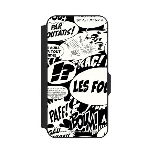 Samsung Galaxy S23 FE NIVOflip Speech Bubbles Asterix Black