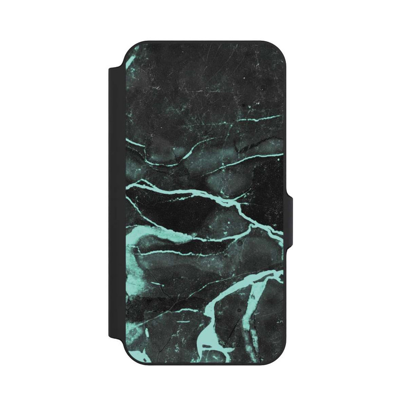 Galaxy S23 FE NIVOflip Grauer und blauer Marmor