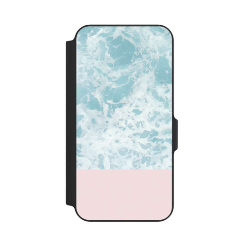 Samsung Galaxy S23 FE NIVOflip Rosa am Meer