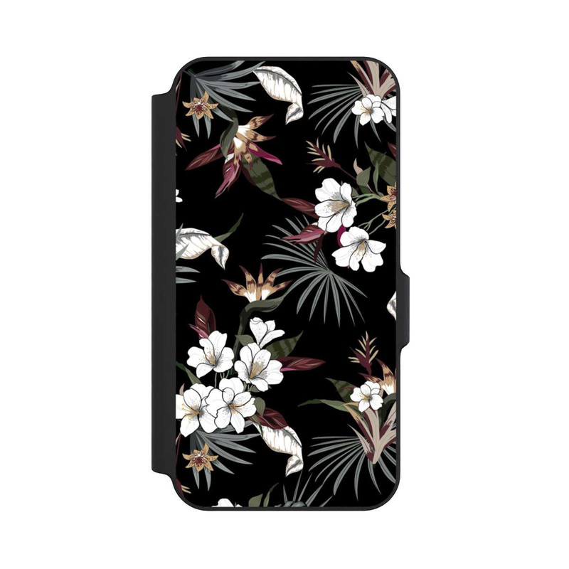 Galaxy S23 FE NIVOflip Flowers Black