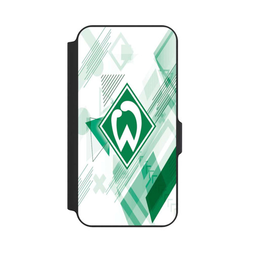 Samsung Galaxy S23 FE NIVOflip Weiße Grafikelemente - Werder Bremen