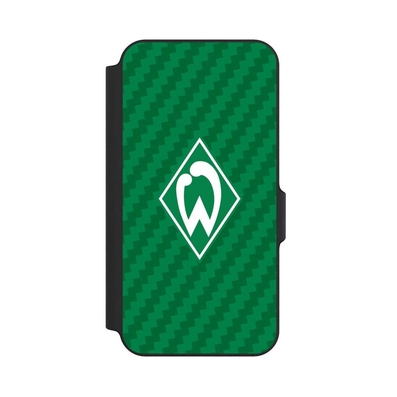 Galaxy S23 FE NIVOflip Carbonlook - Werder Bremen