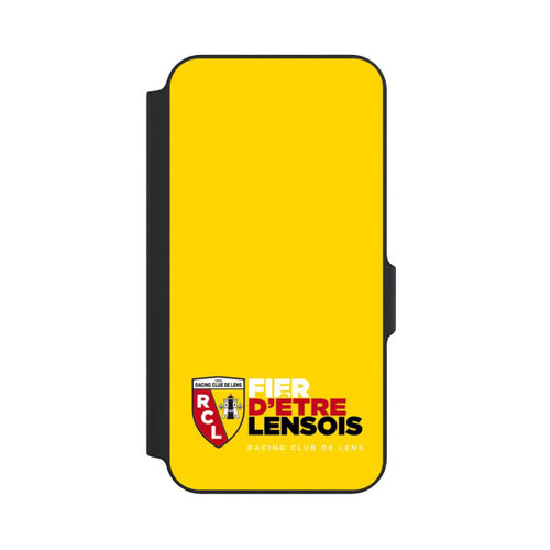 Samsung Galaxy S23 FE NIVOflip RCL-Logo Gelb Unten