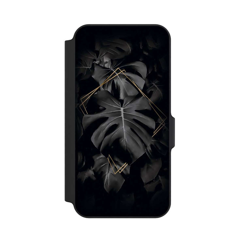 Galaxy S23 FE NIVOflip Black Leaves
