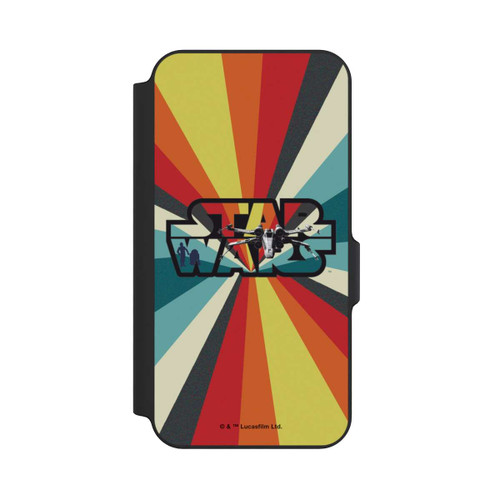 Samsung Galaxy S23 FE NIVOflip Retro X-Wing Star Wars Logo