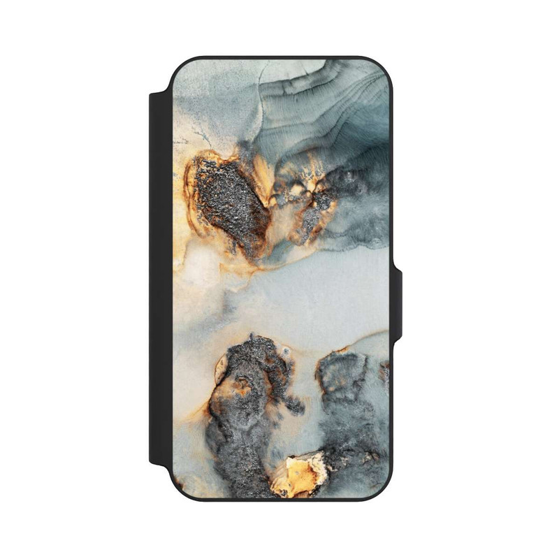 Galaxy S23 FE NIVOflip Flutwellen Golddruck