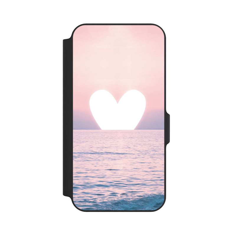 Galaxy S23 FE NIVOflip Herz-Sonnenuntergang