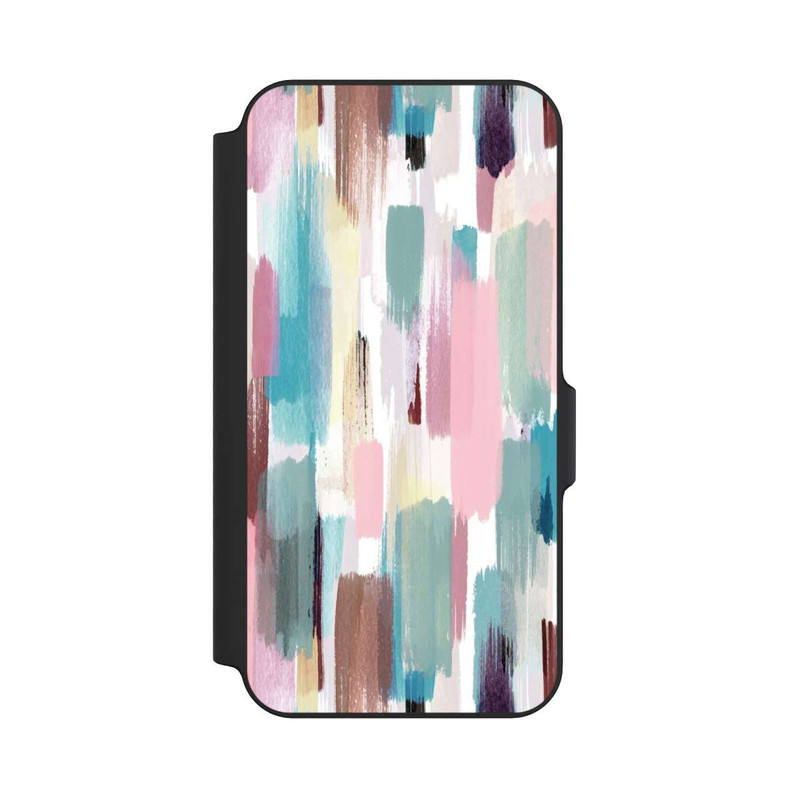 Galaxy S23 FE NIVOflip Abstract Brushstrokes Pastel Shades