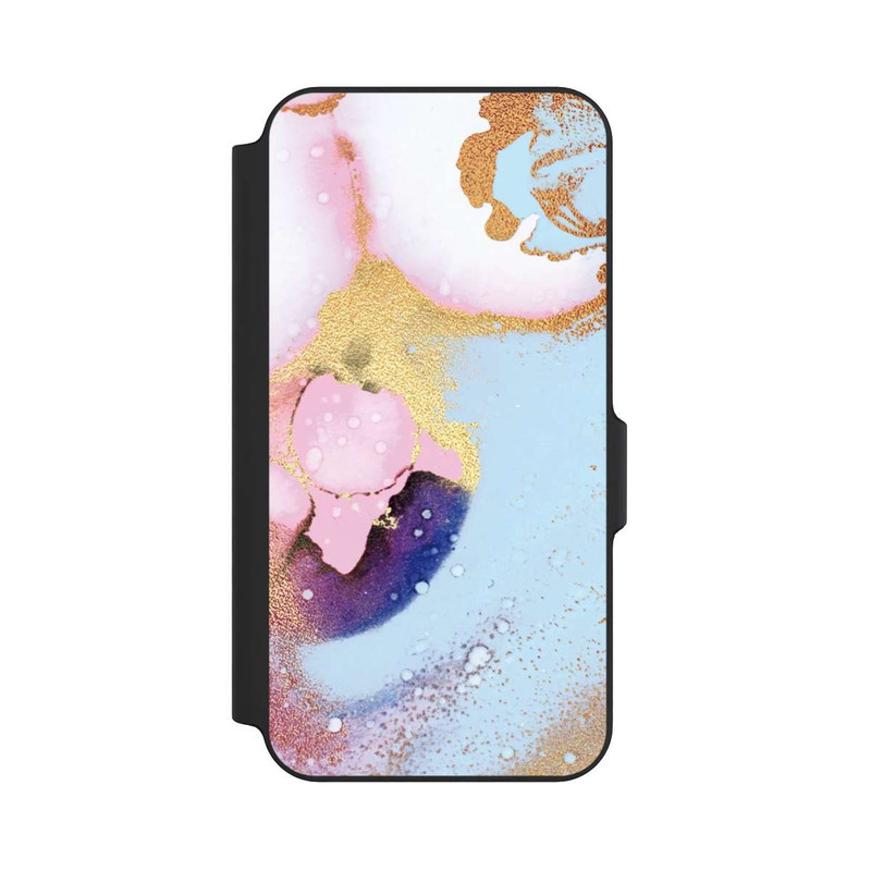Galaxy S23 FE NIVOflip Pastel Glamour Ink Texture