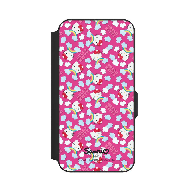 Galaxy S23 FE NIVOflip Hello Kitty Regenbogenmuster