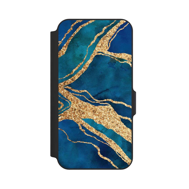 Galaxy S23 FE NIVOflip Edelstein Blaugold