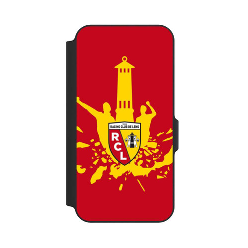 Samsung Galaxy S23 FE NIVOflip RC Lens Tower Yellow on Red