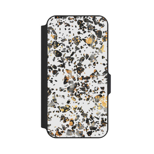 Samsung Galaxy S23 FE NIVOflip Gold Speckled Terrazzo