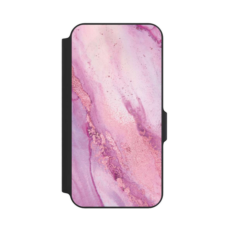 Galaxy S23 FE NIVOflip Encre murale en marbre violet