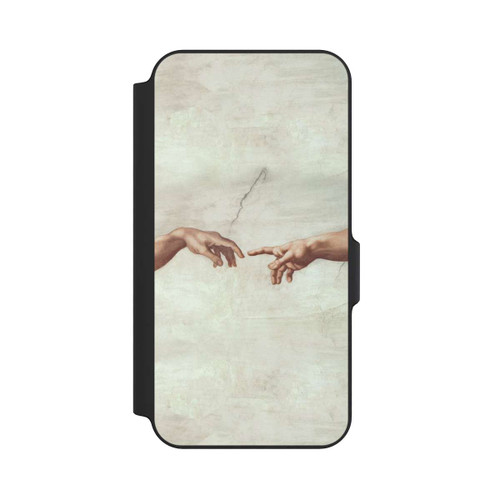 Samsung Galaxy S23 FE NIVOflip Die Hände von Gott und Adam von Michelangelo Buonarroti