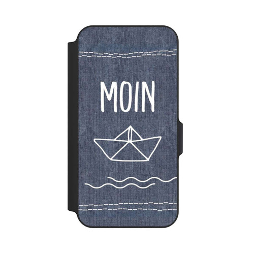 Samsung Galaxy S23 FE NIVOflip Moin Schiff Denim
