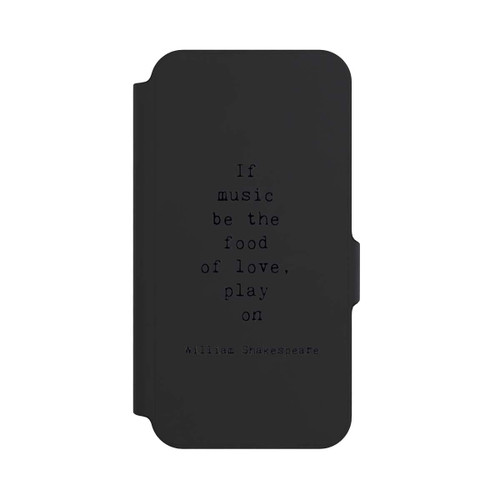 Samsung Galaxy S23 FE NIVOflip Shakespeare Music Food Transparent