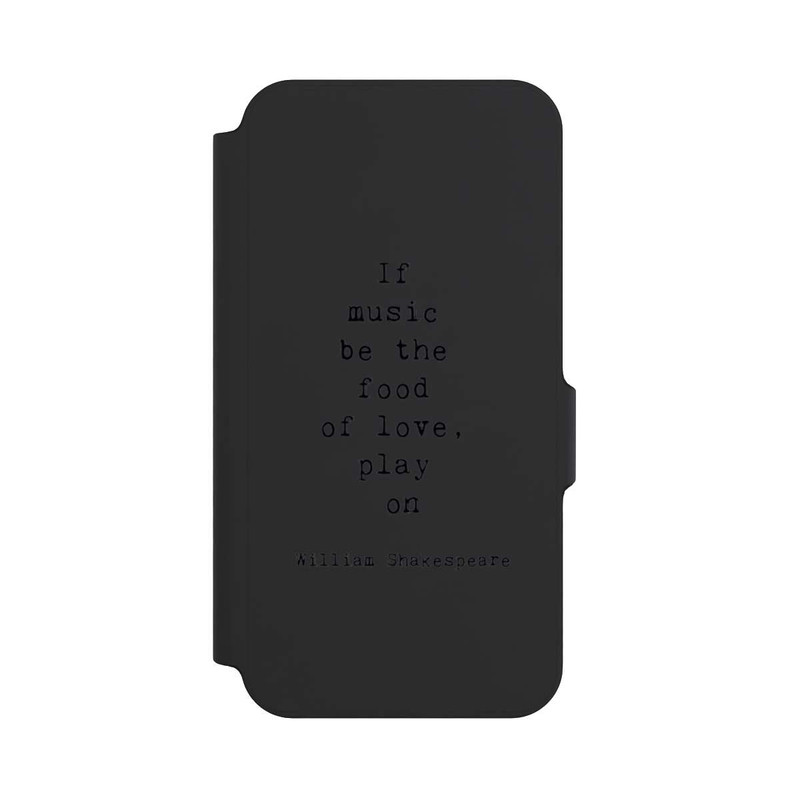 Galaxy S23 FE NIVOflip Shakespeare Music Food Transparent