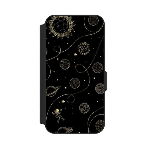 Samsung Galaxy S23 FE NIVOflip Planeten Gold