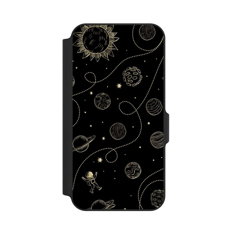 Galaxy S23 FE NIVOflip Planeten Gold