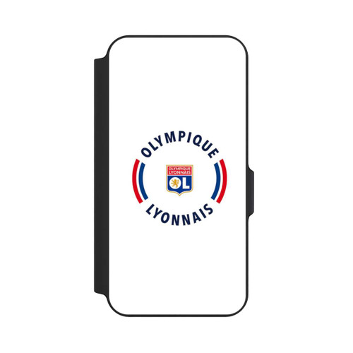 Samsung Galaxy S23 FE NIVOflip OL Logo Weiß