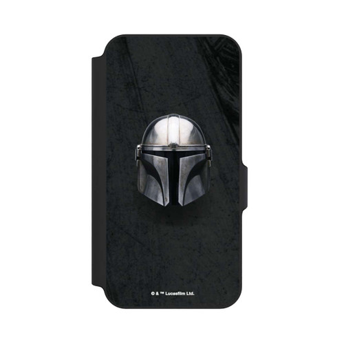 Samsung Galaxy S23 FE NIVOflip Schwarzer Mandalorianer Helm