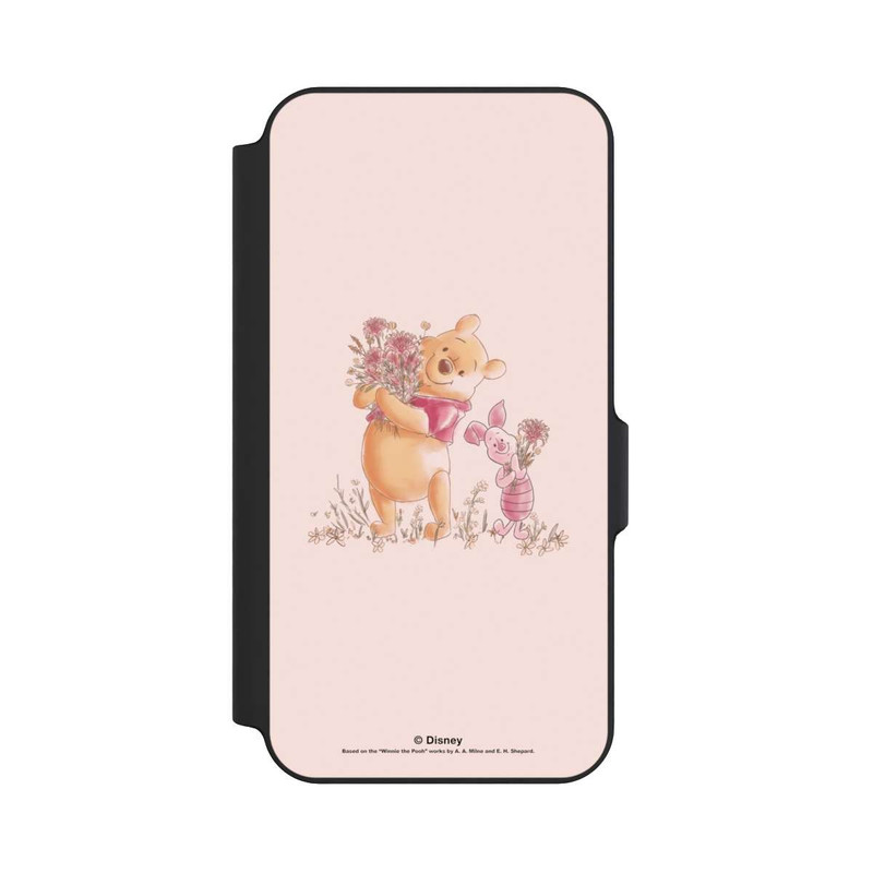 Galaxy S23 FE NIVOflip Winnie Puuh and Ferkel Blumen