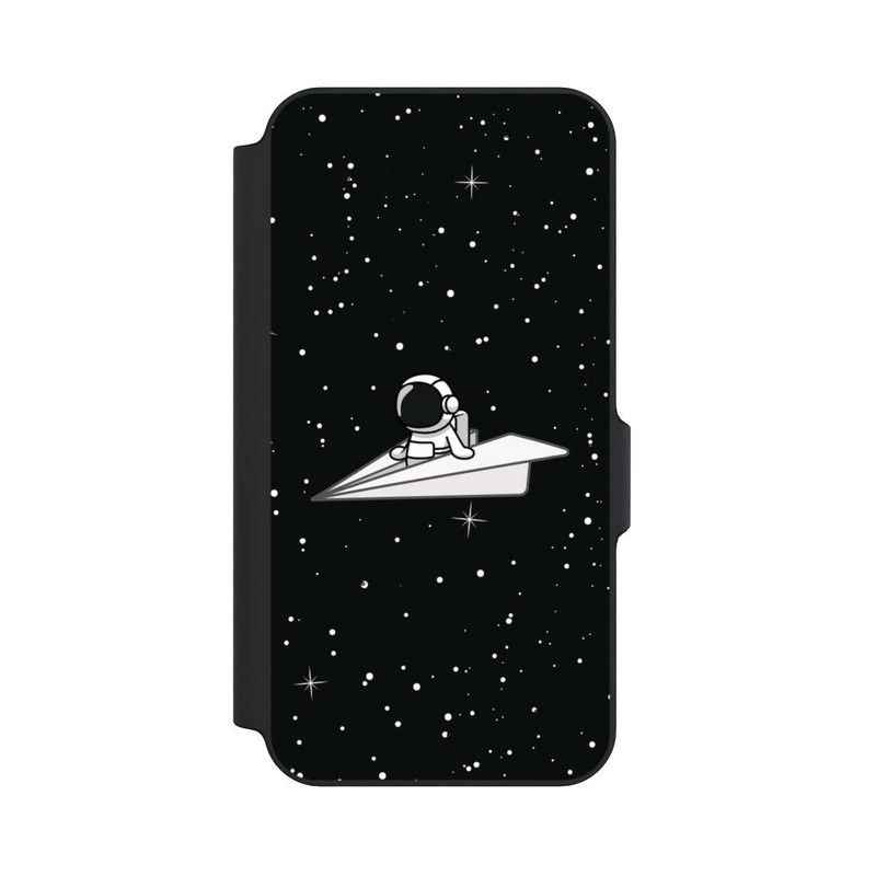 Galaxy S23 FE NIVOflip Astronaut Paper Plane Comic