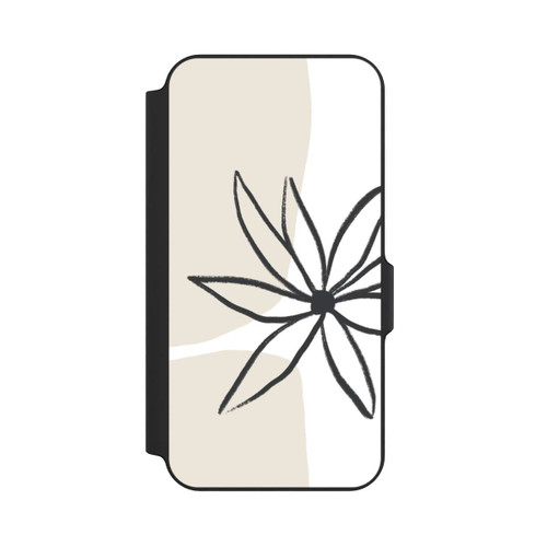 Samsung Galaxy S23 FE NIVOflip Fleur et crème