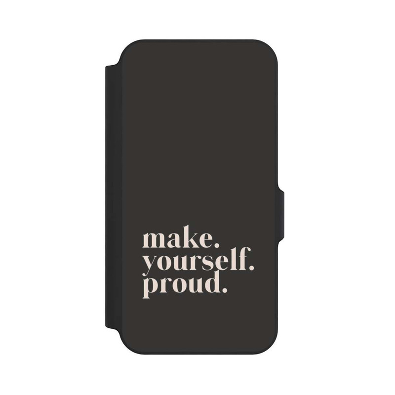 Galaxy S23 FE NIVOflip Make Yourself Proud Quote