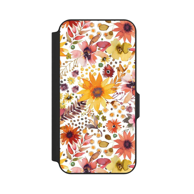 Galaxy S23 FE NIVOflip Fleurs d'aquarelle florale