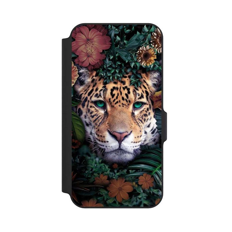 Galaxy S23 FE NIVOflip Jaguar im Dschunglegrün