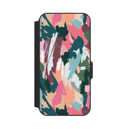 Samsung Galaxy S23 FE NIVOflip Abstract Artistic Texture Pink
