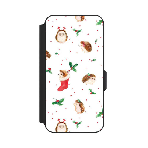 Samsung Galaxy S23 FE NIVOflip Christmas Cute Hedgehog