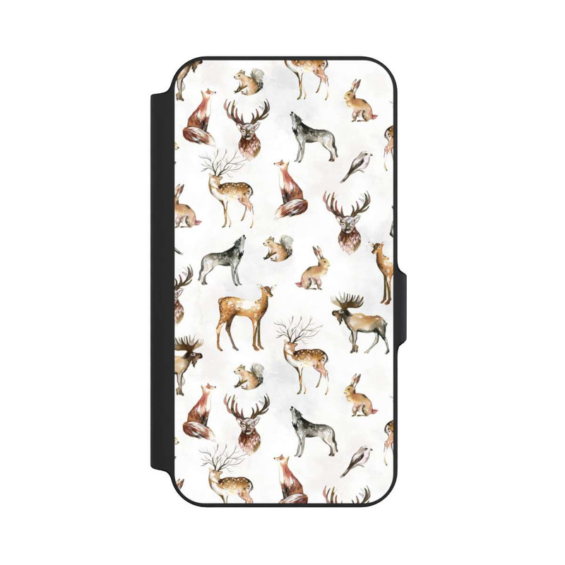 Galaxy S23 FE NIVOflip Animaux d'hiver des bois