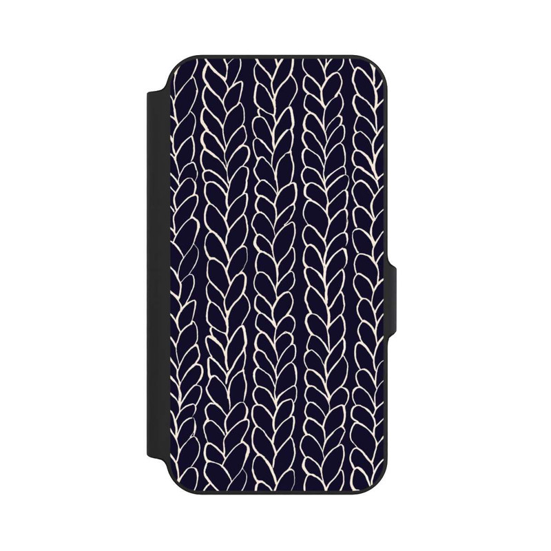 Galaxy S23 FE NIVOflip Tresses En Laine Dessins Marine