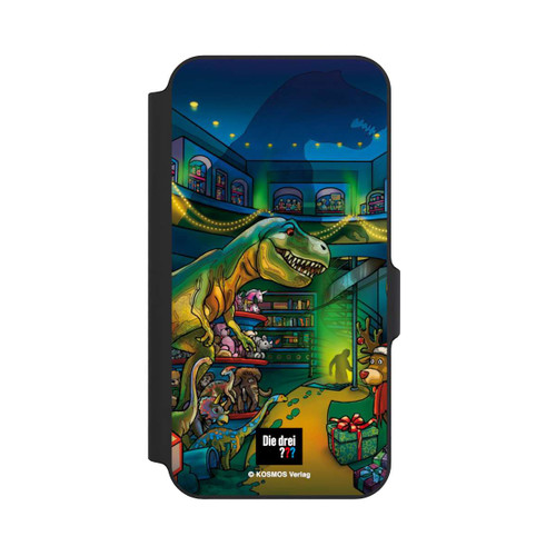 Samsung Galaxy S23 FE NIVOflip Die Drei Fragezeichen Dino