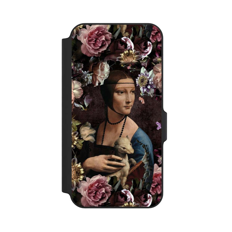 Galaxy S23 FE NIVOflip Dame mit dem Hermelin Rosen