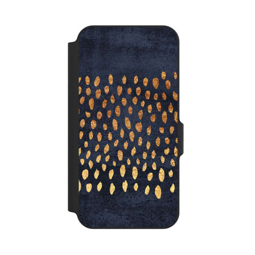 Samsung Galaxy S23 FE NIVOflip Pattern Play-Gold and Navy