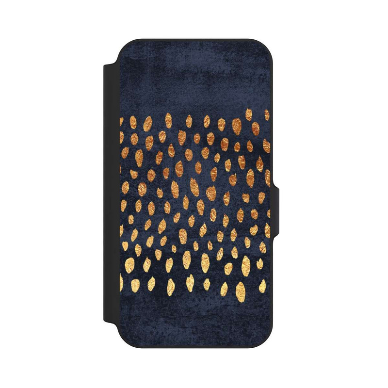 Galaxy S23 FE NIVOflip Pattern Play-Gold and Navy