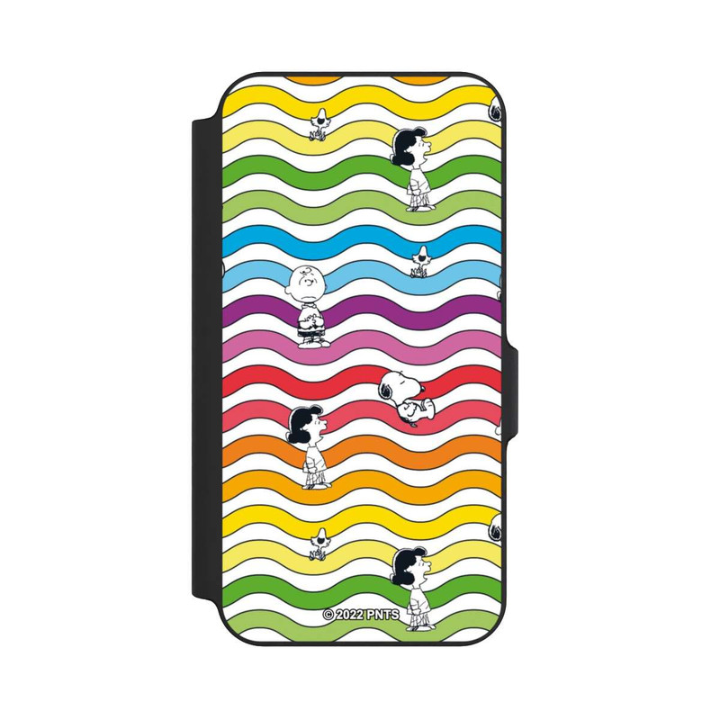 Galaxy S23 FE NIVOflip Snoopy Pattern Rainbow