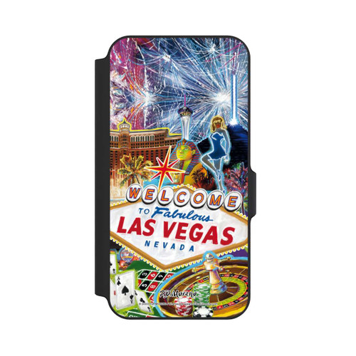 Samsung Galaxy S23 FE NIVOflip Las Vegas Art By P.D. Moreno