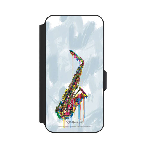 Samsung Galaxy S23 FE NIVOflip Saxophone Art By P.D. Moreno