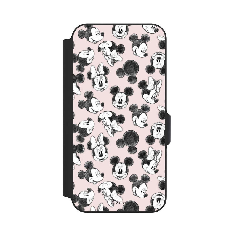 Galaxy S23 FE NIVOflip Minnie & Mickey Viele Gesichter Pink