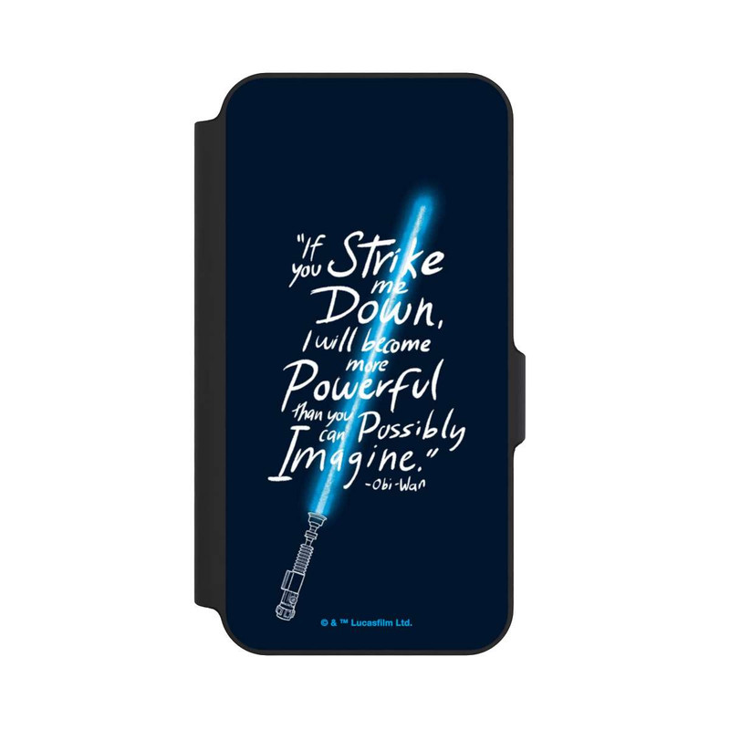 Galaxy S23 FE NIVOflip Zitat Obi Wan