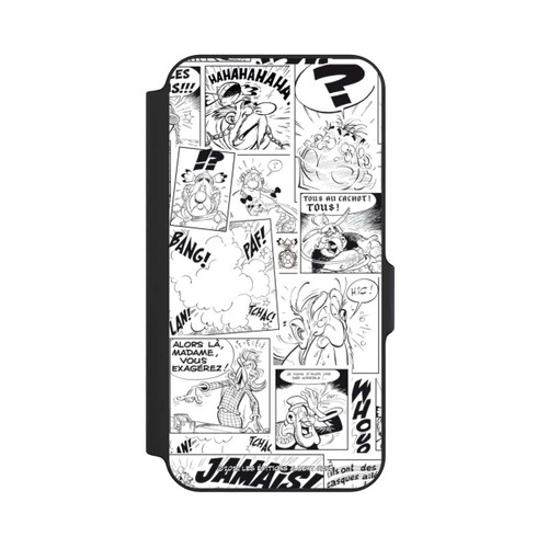 Samsung Galaxy S23 FE NIVOflip Asterix Comic Black and White