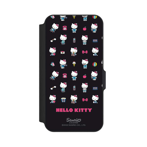 Samsung Galaxy S23 FE NIVOflip Hello Kitty 90s Schwarz
