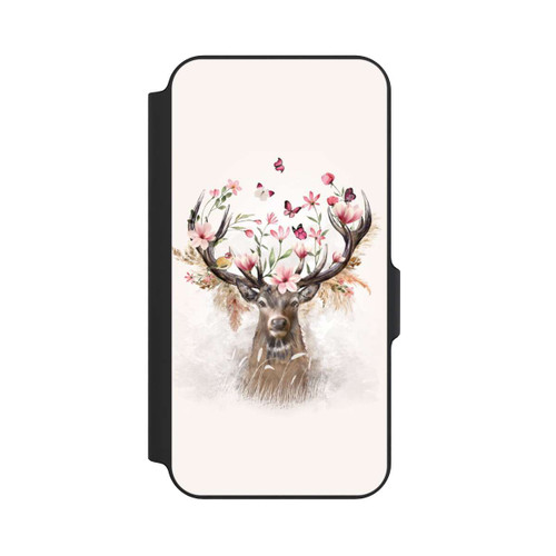 Samsung Galaxy S23 FE NIVOflip Cerf &amp; Fleurs