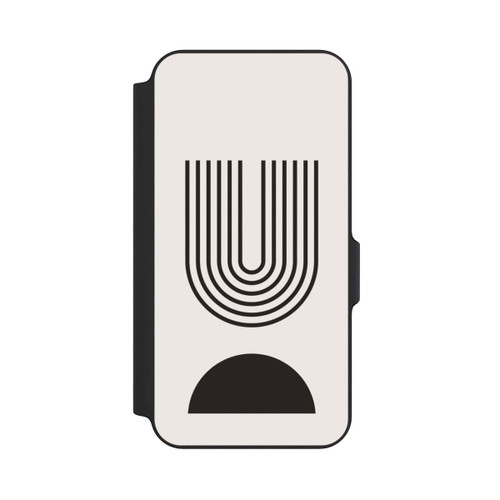 Samsung Galaxy S23 FE NIVOflip Modern Art Black Lines